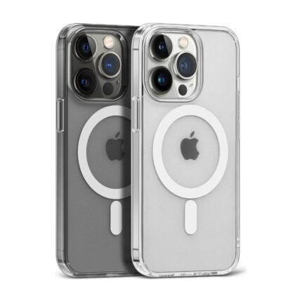 Clear magnetic case for iPhone