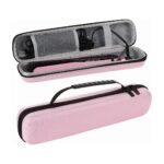 Aufbewahrungsetui für Glätteisen und Lockenstab – Hartschale – Rosa