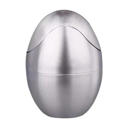 Mini Stainless Steel Countertop Bin with Swing Lid – 1.5 Litres