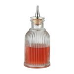 Bitters-Flasche aus Glas – Gerippt 100 ml
