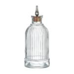Bitters-Flasche aus Glas – Gerippt 200 ml
